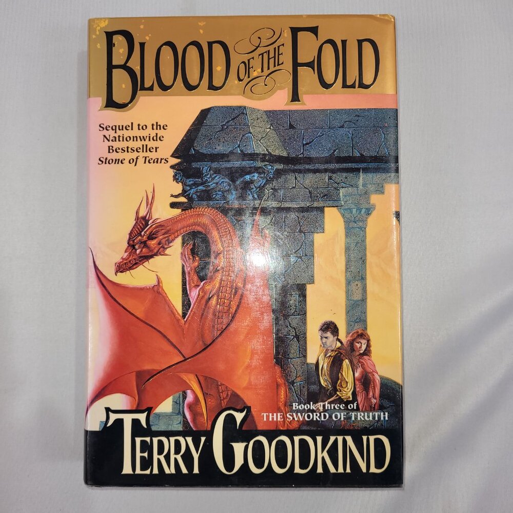 Blood of the Fold Terry Goodkind Sword of Truth Hardcover 1st Edition Book